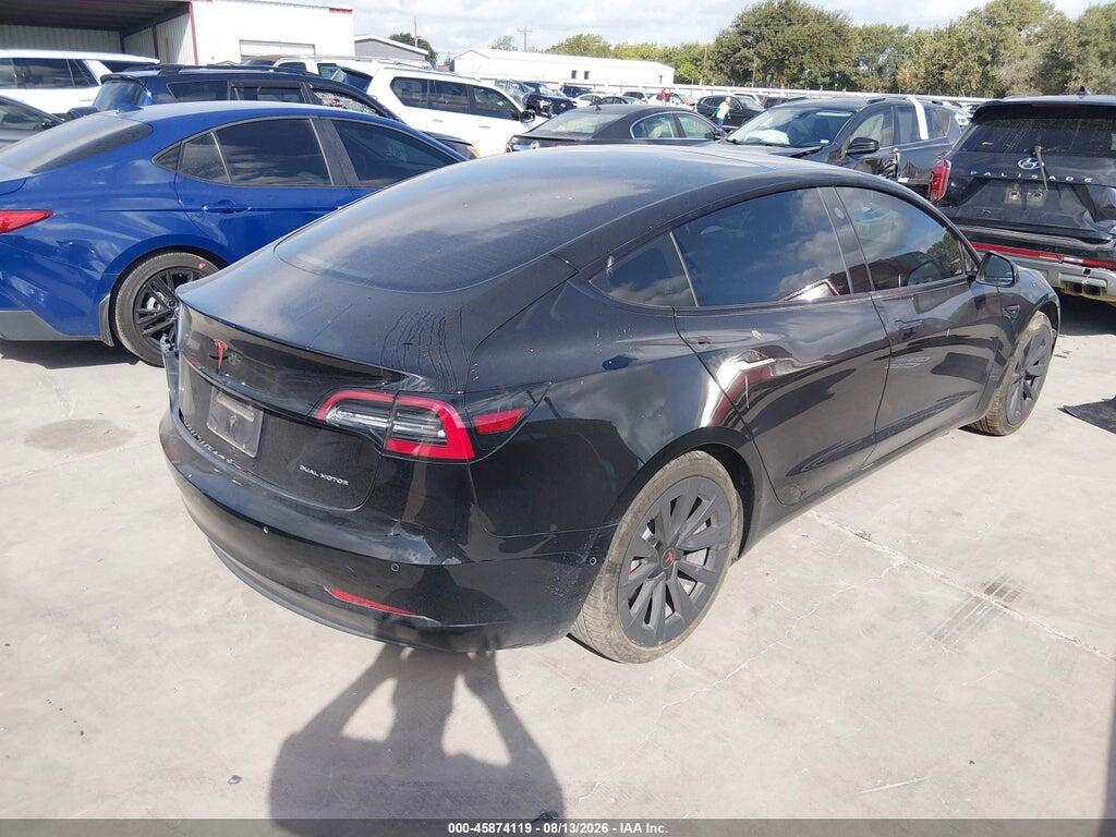 5YJ3E1EBXMF924564 2021 TESLA MODEL 3 photo no. 4