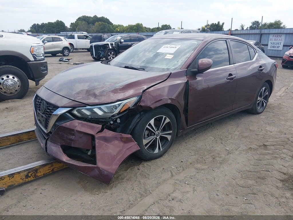 3N1AB8CV2MY281611 2021 NISSAN SENTRA photo no. 2