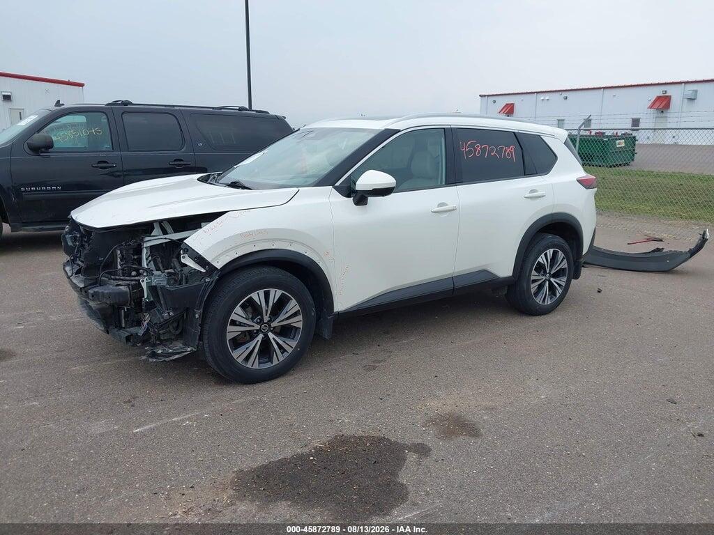 5N1AT3BB2MC730987 2021 NISSAN ROGUE photo no. 2