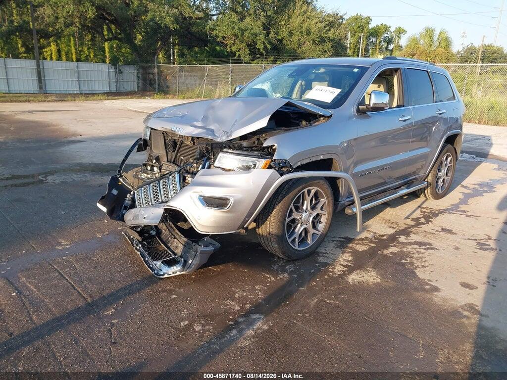 1C4RJFCT6MC600037 2021 JEEP GRAND CHEROKEE photo no. 2