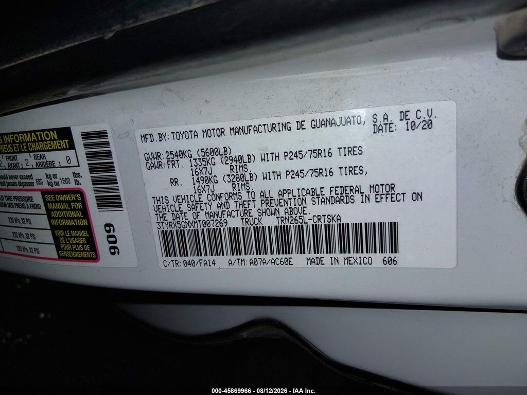 3TYRX5GNXMT007269 2021 TOYOTA TACOMA photo no. 9