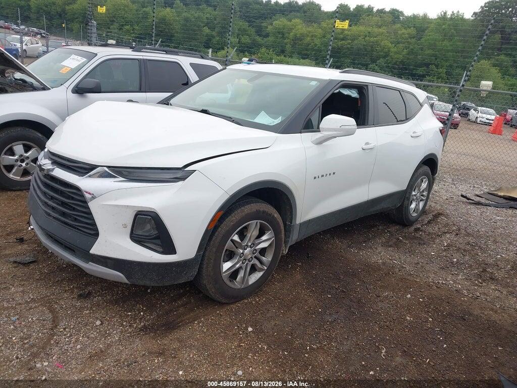 3GNKBBRA3MS540362 2021 CHEVROLET BLAZER photo no. 2