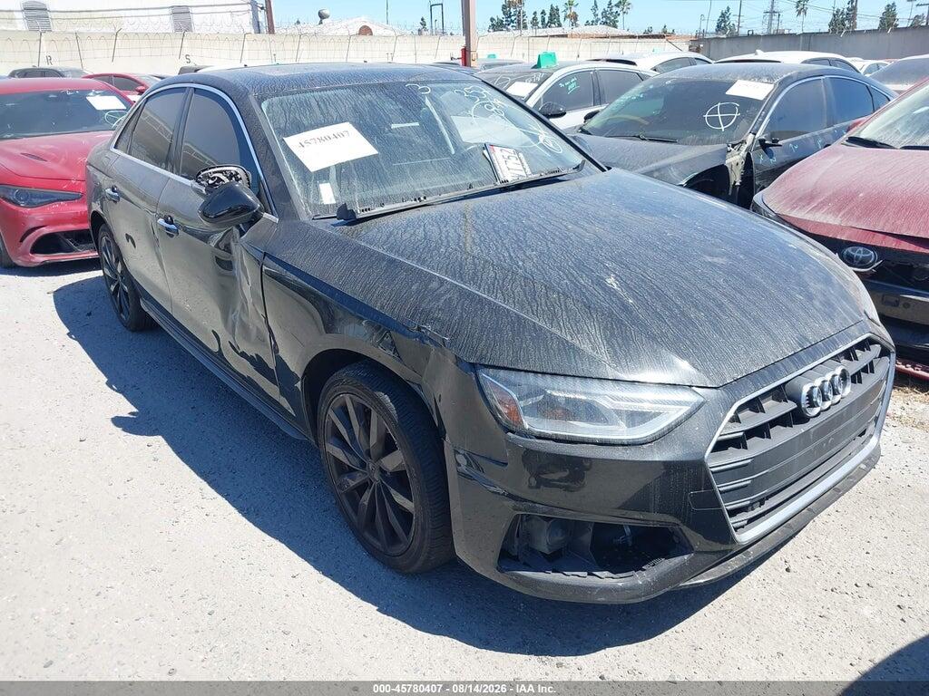2020 AUDI A4 WAUGMAF43LN008567