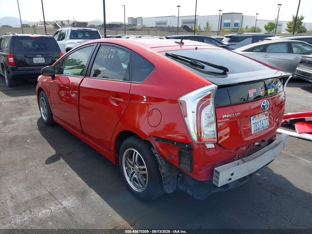JTDKN3DU5D5648306 2013 TOYOTA PRIUS photo no. 3