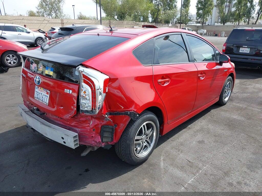 JTDKN3DU5D5648306 2013 TOYOTA PRIUS photo no. 4