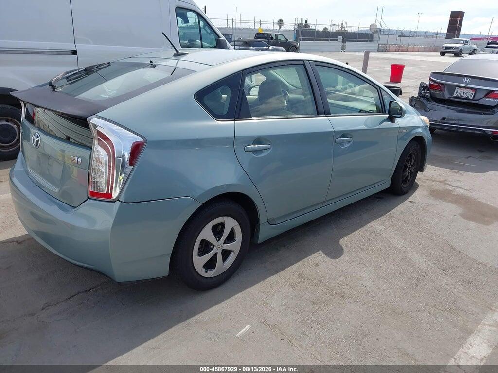 JTDKN3DU6D5644670 2013 TOYOTA PRIUS photo no. 4