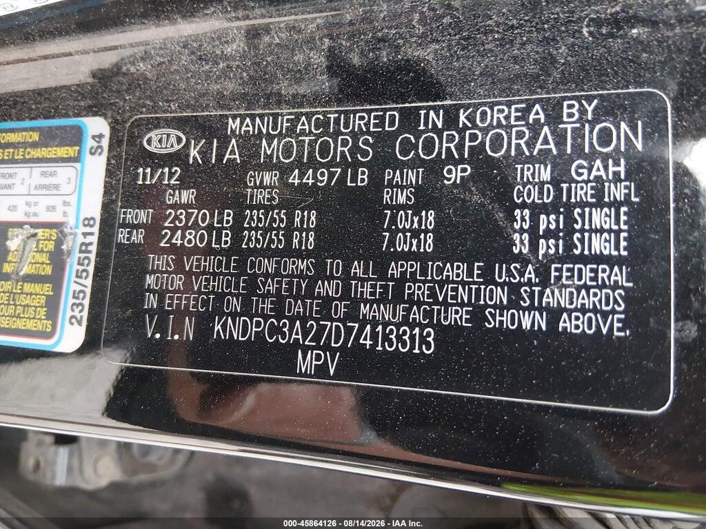 KNDPC3A27D7413313 2013 KIA SPORTAGE photo no. 9