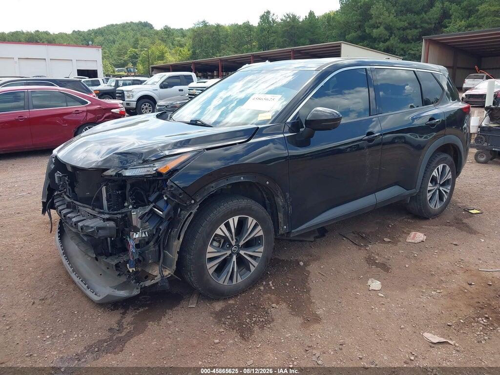 5N1AT3BAXMC710865 2021 NISSAN ROGUE photo no. 2
