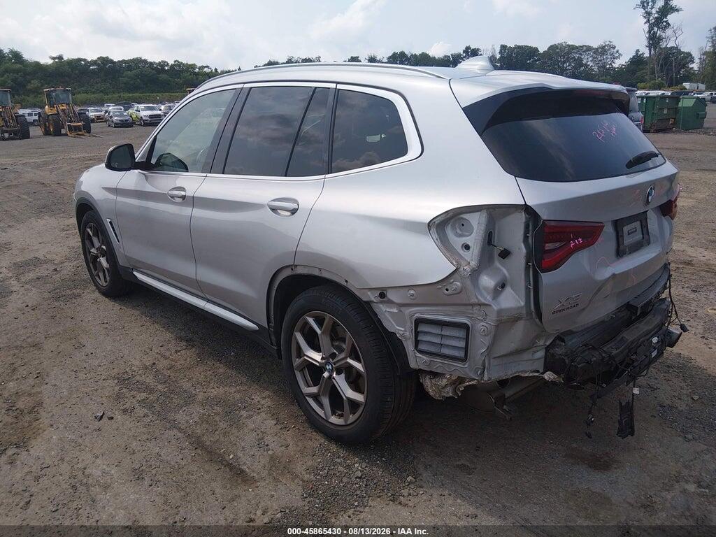 5UXTY5C03M9H77936 2021 BMW X3 photo no. 3