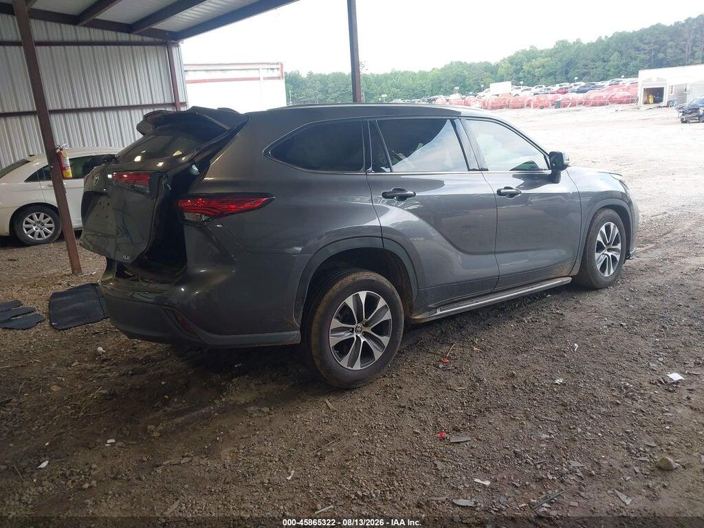 5TDGZRAH2MS031640 2021 TOYOTA HIGHLANDER photo no. 4
