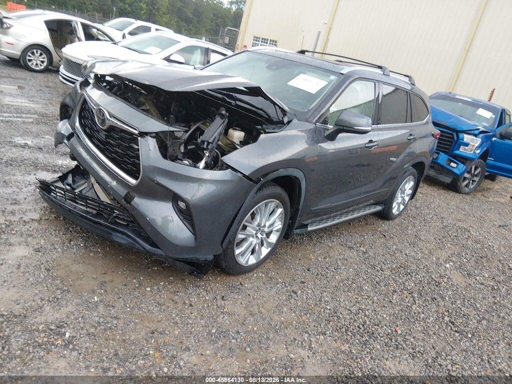 5TDYZRAH0MS070053 2021 TOYOTA HIGHLANDER photo no. 2