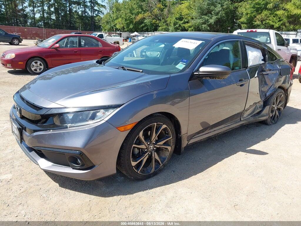 19XFC2F86ME000141 2021 HONDA CIVIC photo no. 2