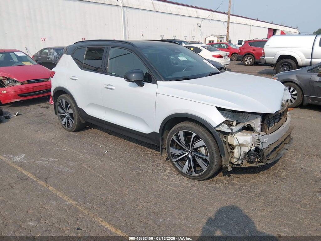 2021 VOLVO XC40 RECHARGE PURE ELECTRIC YV4ED3URXM2593166