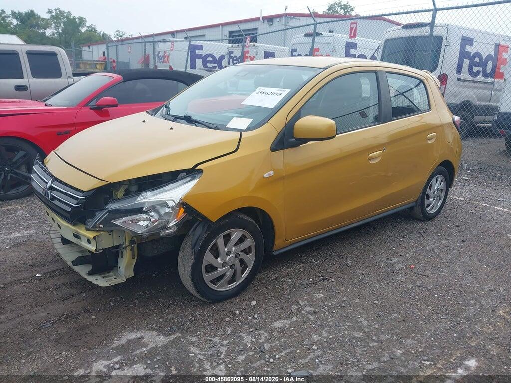 ML32AUHJ5MH000970 2021 MITSUBISHI MIRAGE photo no. 2