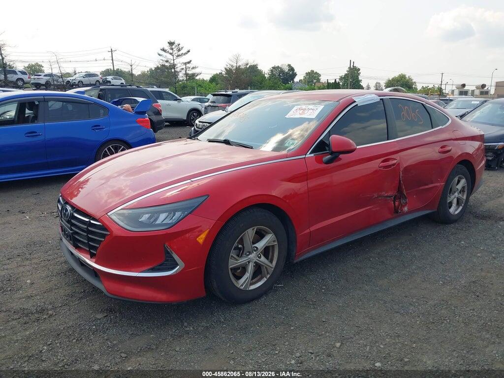 5NPEG4JA5MH077696 2021 HYUNDAI SONATA photo no. 2