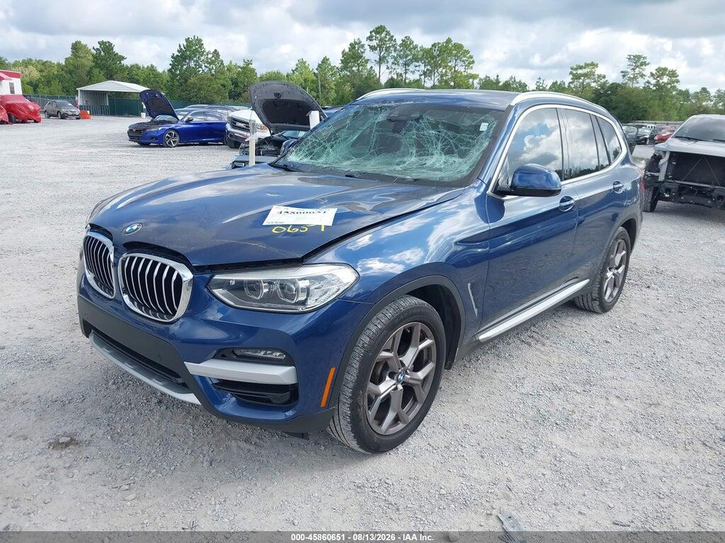 5UXTY3C03M9H50935 2021 BMW X3 photo no. 2