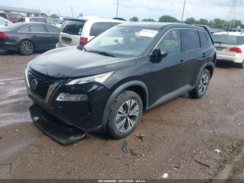 5N1AT3BB7MC768263 2021 NISSAN ROGUE photo no. 2