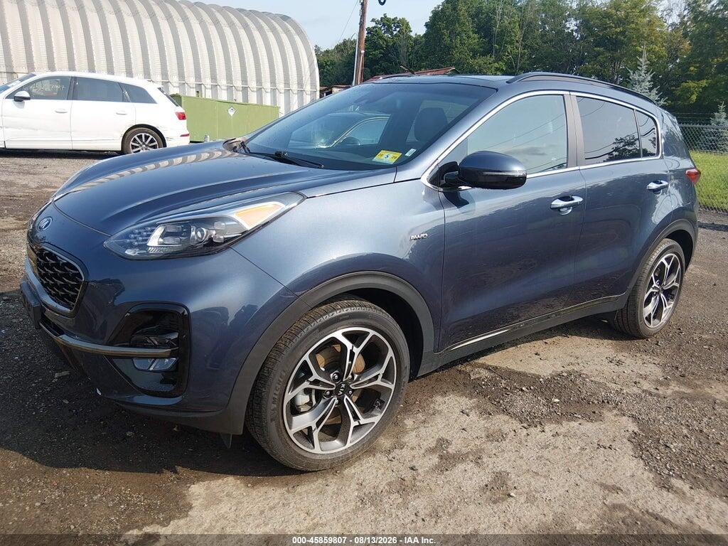 KNDPRCA67M7941497 2021 KIA SPORTAGE photo no. 2