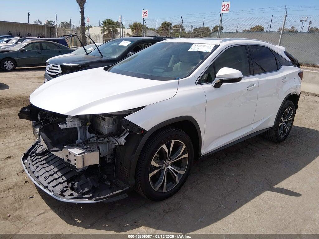 2T2HZMAA9MC190492 2021 LEXUS RX 350 photo no. 2