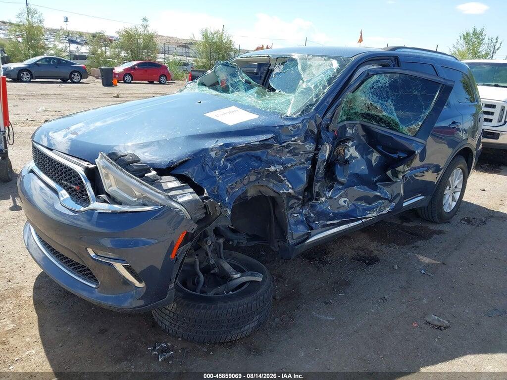 1C4RDHAG3MC578054 2021 DODGE DURANGO photo no. 2