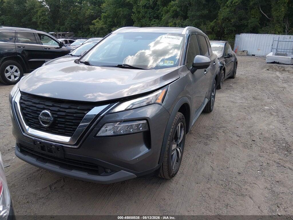 5N1AT3CB7MC730157 2021 NISSAN ROGUE photo no. 2