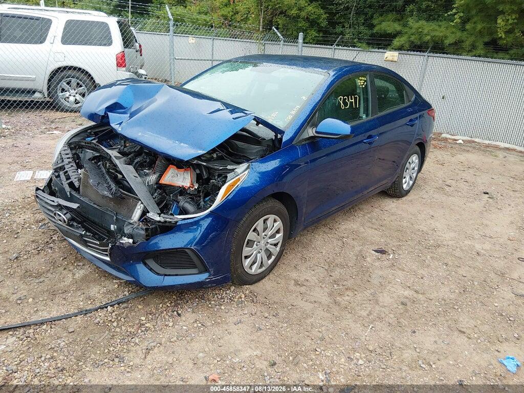 3KPC24A69ME132382 2021 HYUNDAI ACCENT photo no. 2