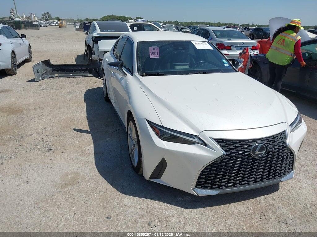 JTHAA1D21M5110730 2021 LEXUS IS 300 photo no. 1