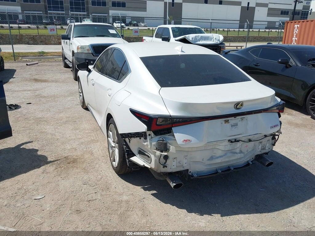 JTHAA1D21M5110730 2021 LEXUS IS 300 photo no. 3