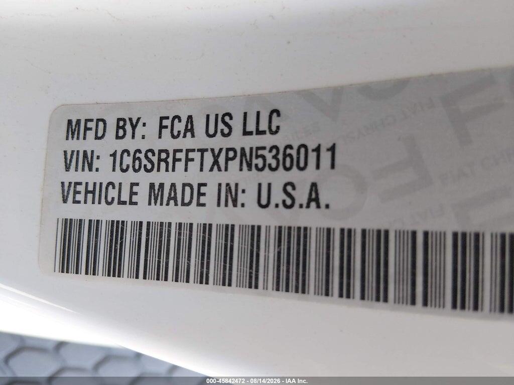 1C6SRFFTXPN536011 2023 RAM 1500 photo no. 9