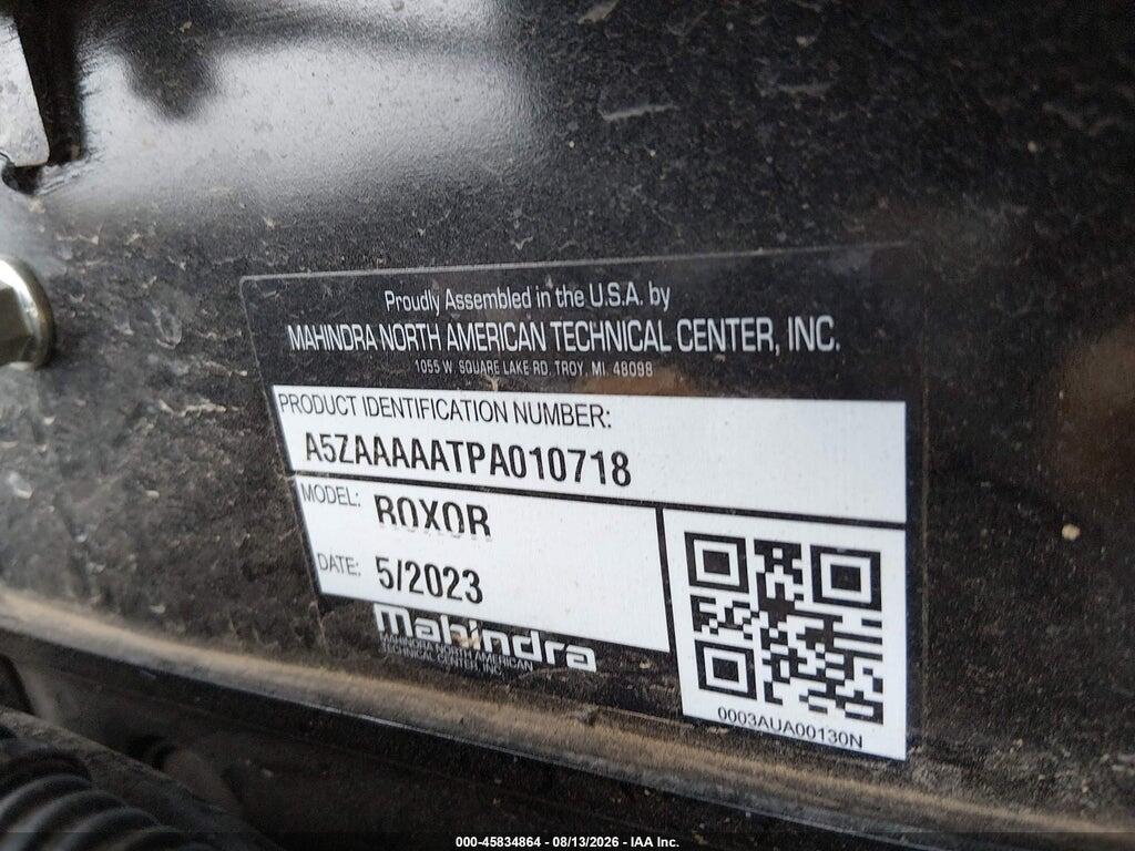 A5ZAAAAATPA010718 2023 MAHINDRA ROXOR photo no. 10