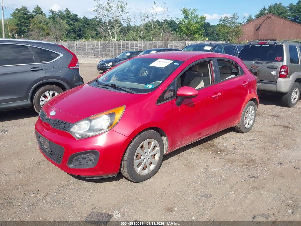 KNADM5A38D6213208 2013 KIA RIO photo no. 2