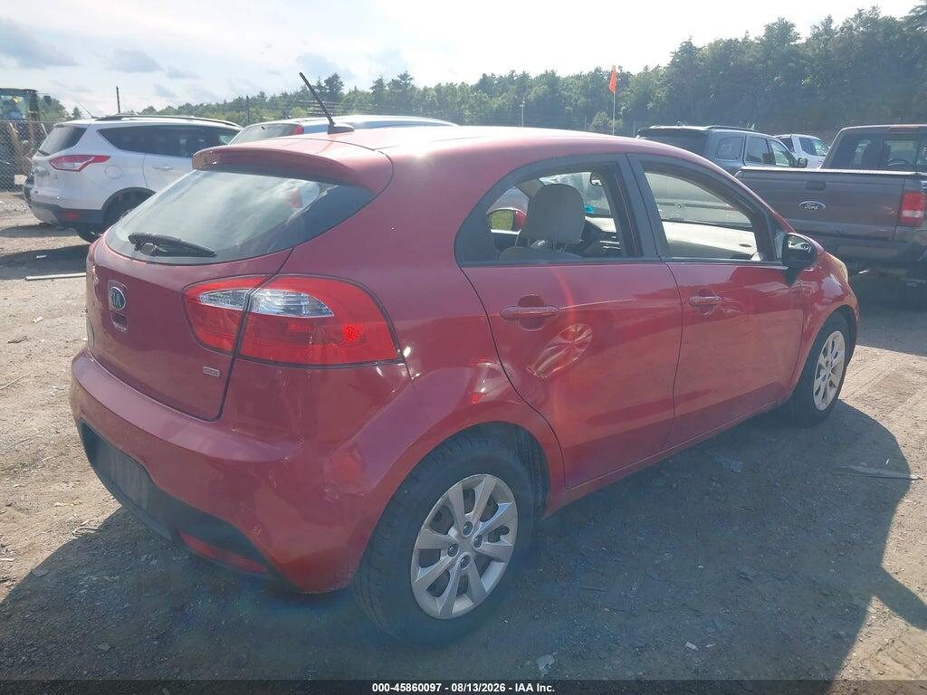 KNADM5A38D6213208 2013 KIA RIO photo no. 4
