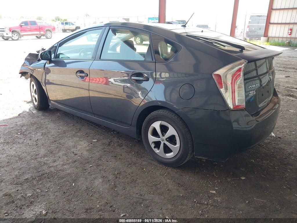 JTDKN3DU5D5557830 2013 TOYOTA PRIUS photo no. 3