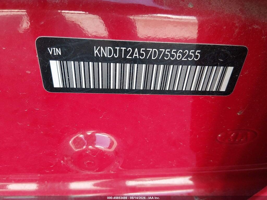 KNDJT2A57D7556255 2013 KIA SOUL photo no. 9