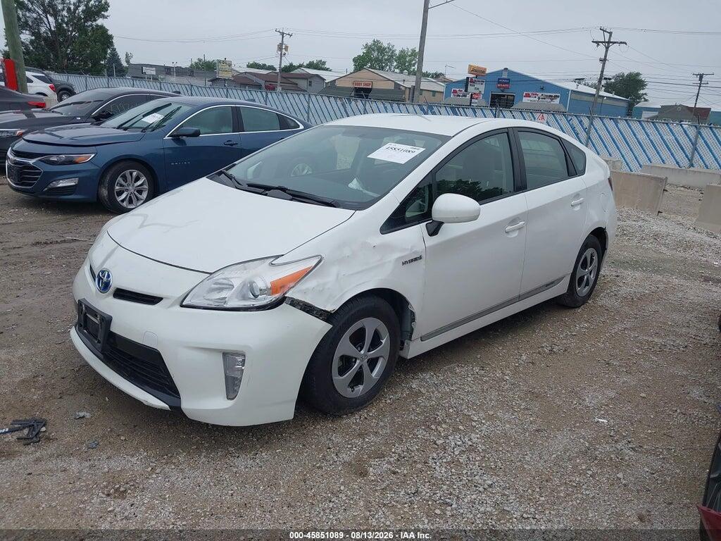 JTDKN3DU3D5561553 2013 TOYOTA PRIUS photo no. 2