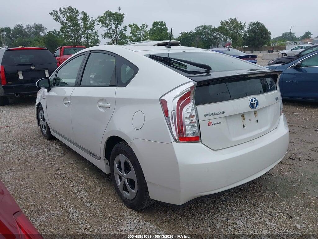 JTDKN3DU3D5561553 2013 TOYOTA PRIUS photo no. 3