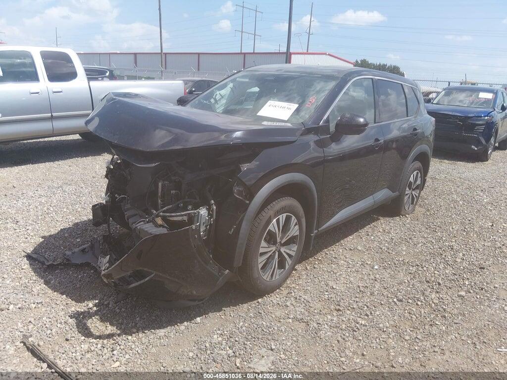5N1AT3BA8MC841972 2021 NISSAN ROGUE photo no. 2