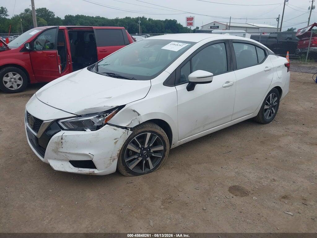 3N1CN8EV6ML868968 2021 NISSAN VERSA photo no. 2