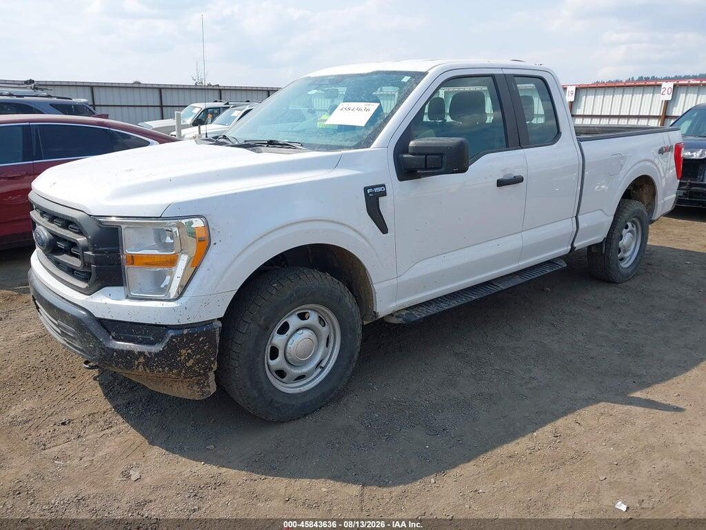 1FTEX1EBXMKD73705 2021 FORD F-150 photo no. 2