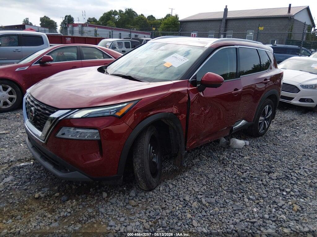 5N1AT3CB0MC737063 2021 NISSAN ROGUE photo no. 2