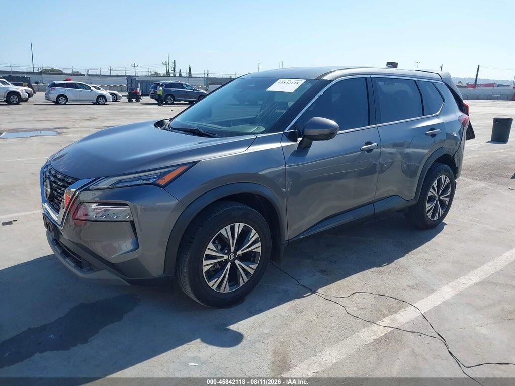 5N1AT3BA9MC793978 2021 NISSAN ROGUE photo no. 2