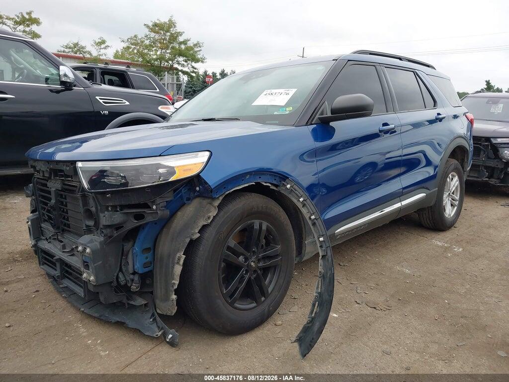 1FMSK8DH0MGC41504 2021 FORD EXPLORER photo no. 2