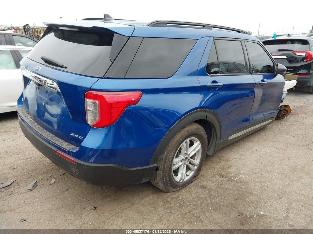 1FMSK8DH0MGC41504 2021 FORD EXPLORER photo no. 4