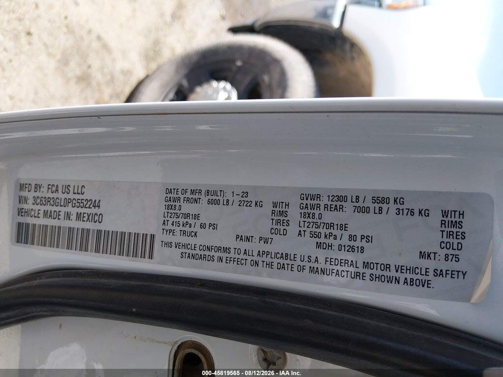 3C63R3GL0PG552244 2023 RAM 3500 photo no. 5