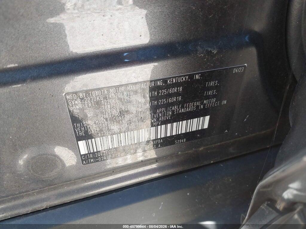4T3E6RFV3PU119064 2023 TOYOTA RAV4 HYBRID photo no. 9