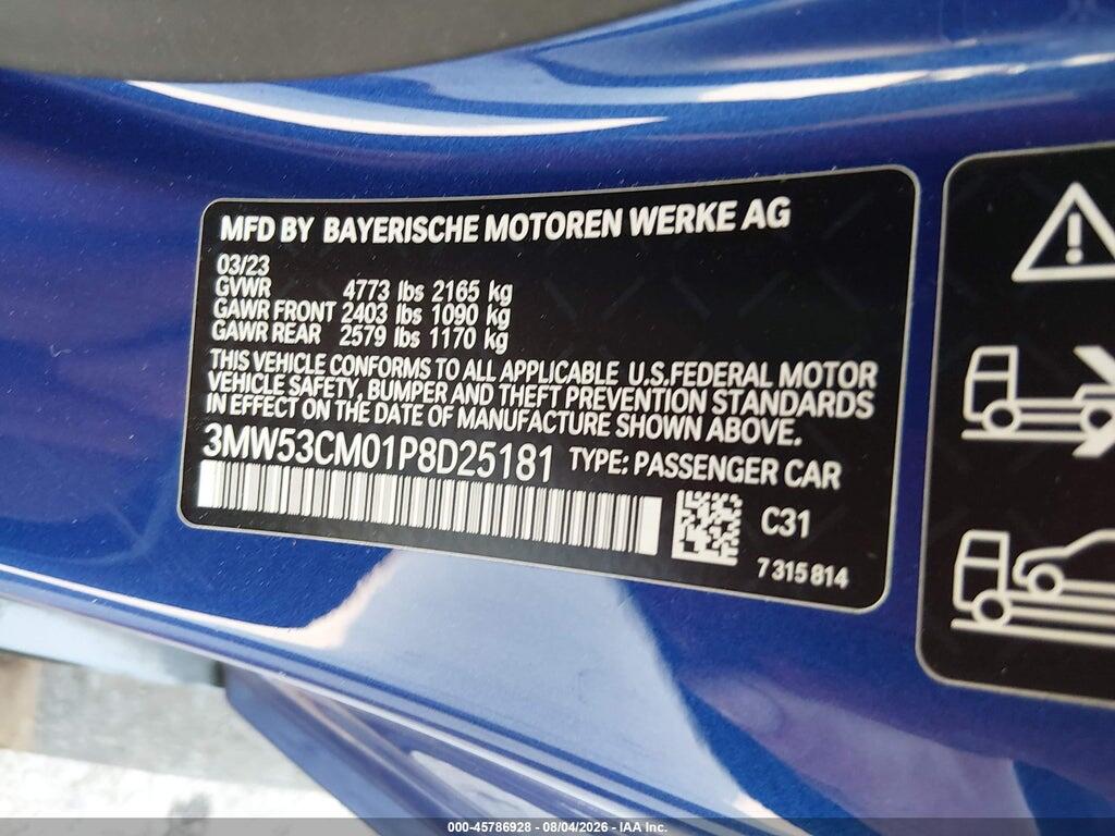 3MW53CM01P8D25181 2023 BMW M240 photo no. 9