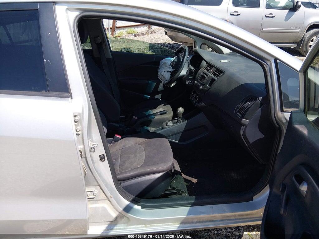 KNADM4A38D6096708 2013 KIA RIO photo no. 5