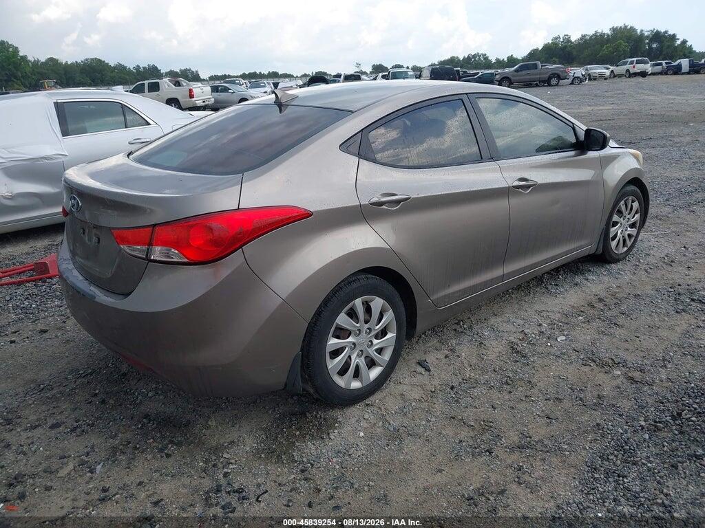 5NPDH4AEXDH214904 2013 HYUNDAI ELANTRA photo no. 4