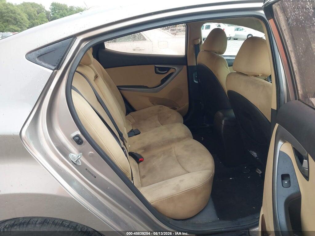 5NPDH4AEXDH214904 2013 HYUNDAI ELANTRA photo no. 8