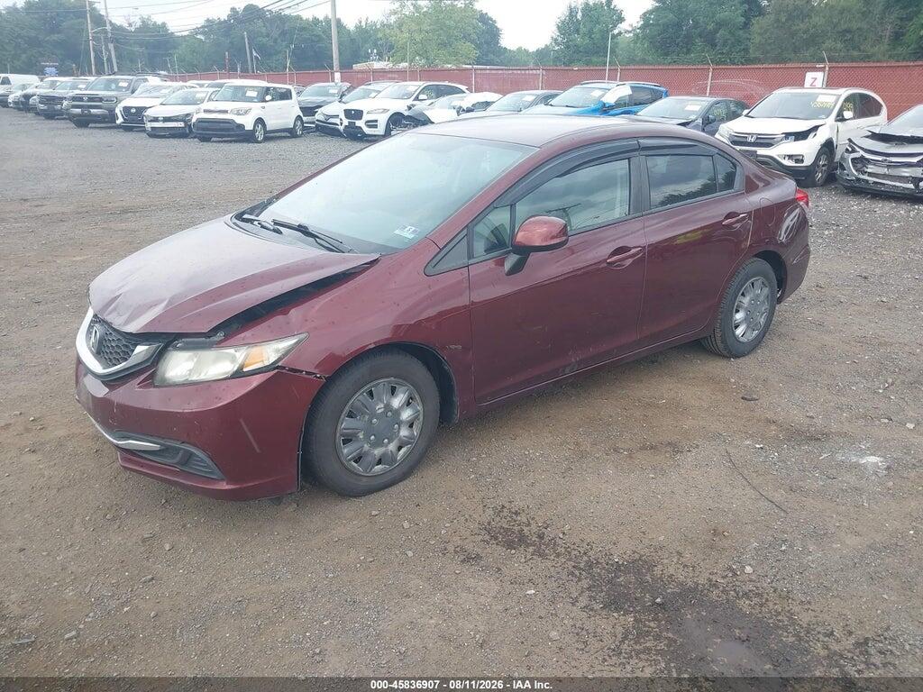 19XFB2F53DE233712 2013 HONDA CIVIC photo no. 2